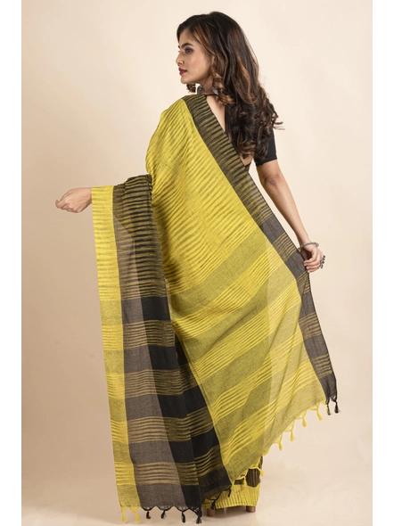 Terracotta Grace Handloom Blended Cotton Saree