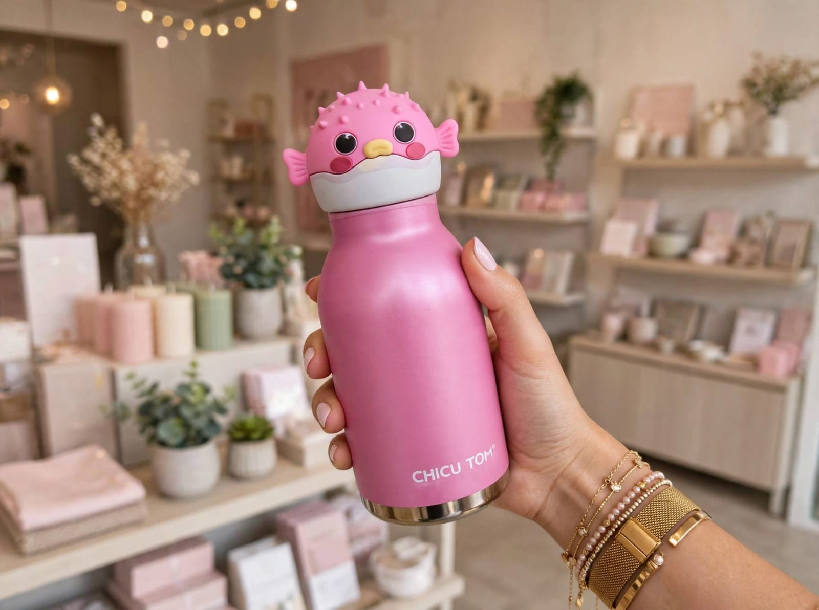 480ml Animal Sipper Water Bottle Flask ll Stainless Steel Flask ll
