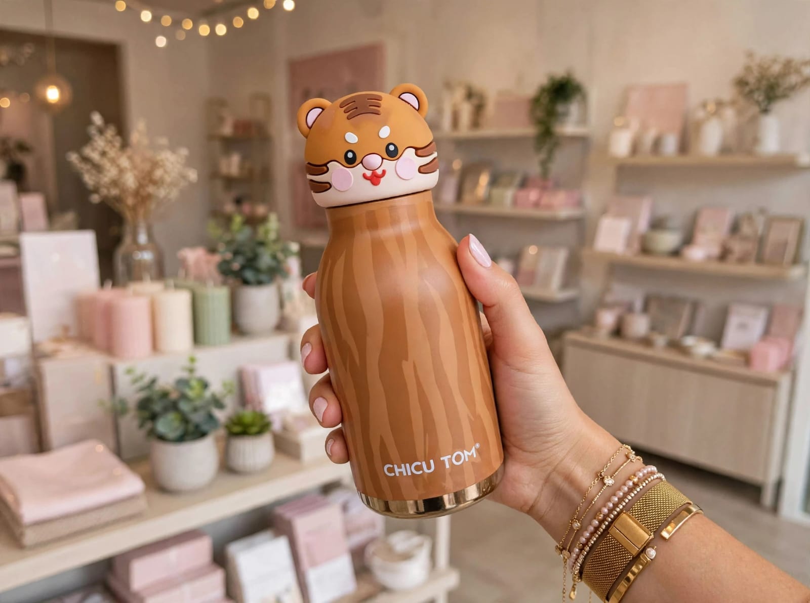 480ml Animal Sipper Water Bottle Flask ll Stainless Steel Flask ll