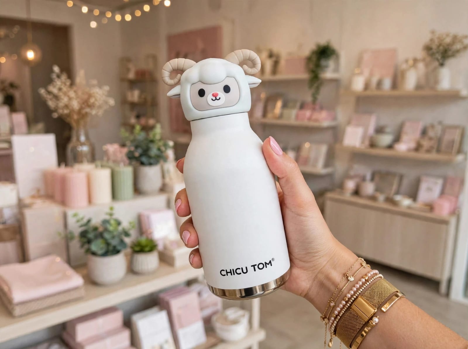 480ml Animal Sipper Water Bottle Flask ll Stainless Steel Flask ll