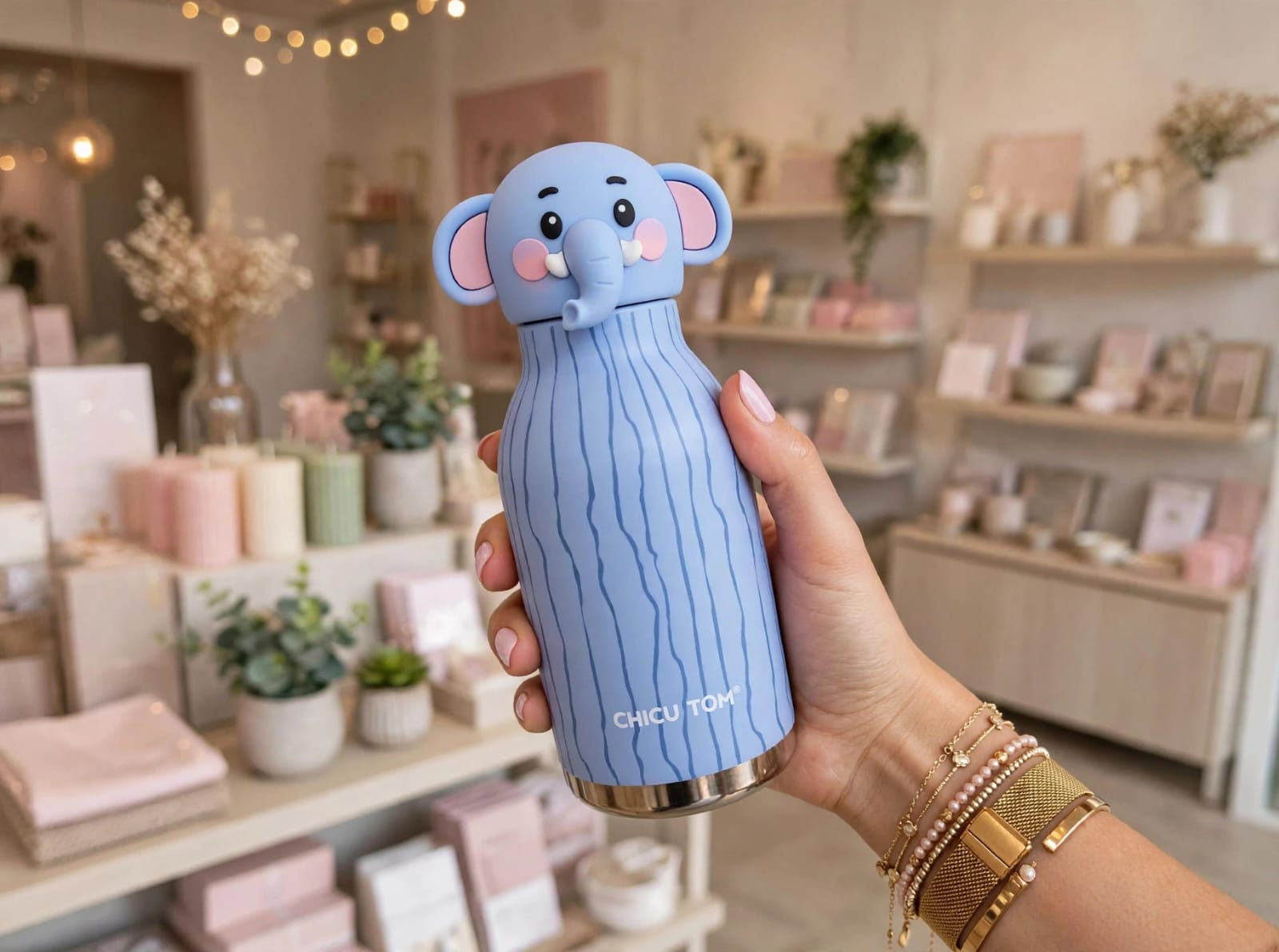 480ml Animal Sipper Water Bottle Flask ll Stainless Steel Flask ll
