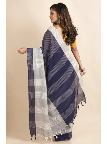 Terracotta Grace Handloom Blended Cotton Saree
